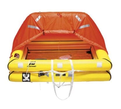 Livflotte Plastimo ISO 9650-1 Transocean för 4 personer förpackad i väska