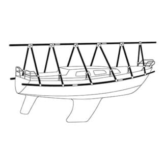 Täckställning för segelbåt