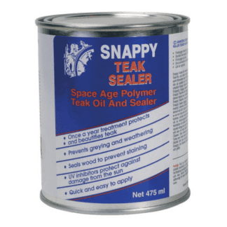 Snappy Teak Sealer